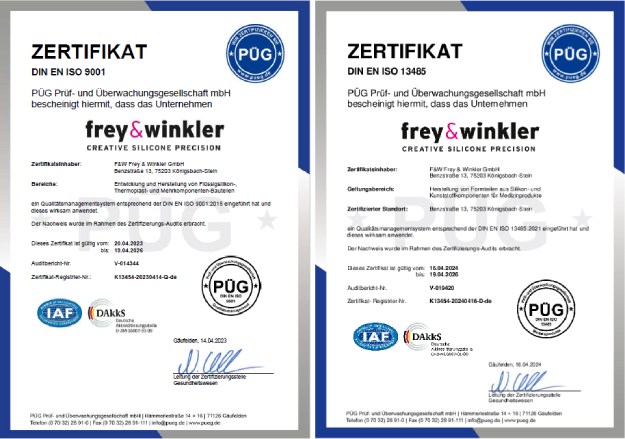 [Translate to Englisch:] Qualitäts-Zertifikate